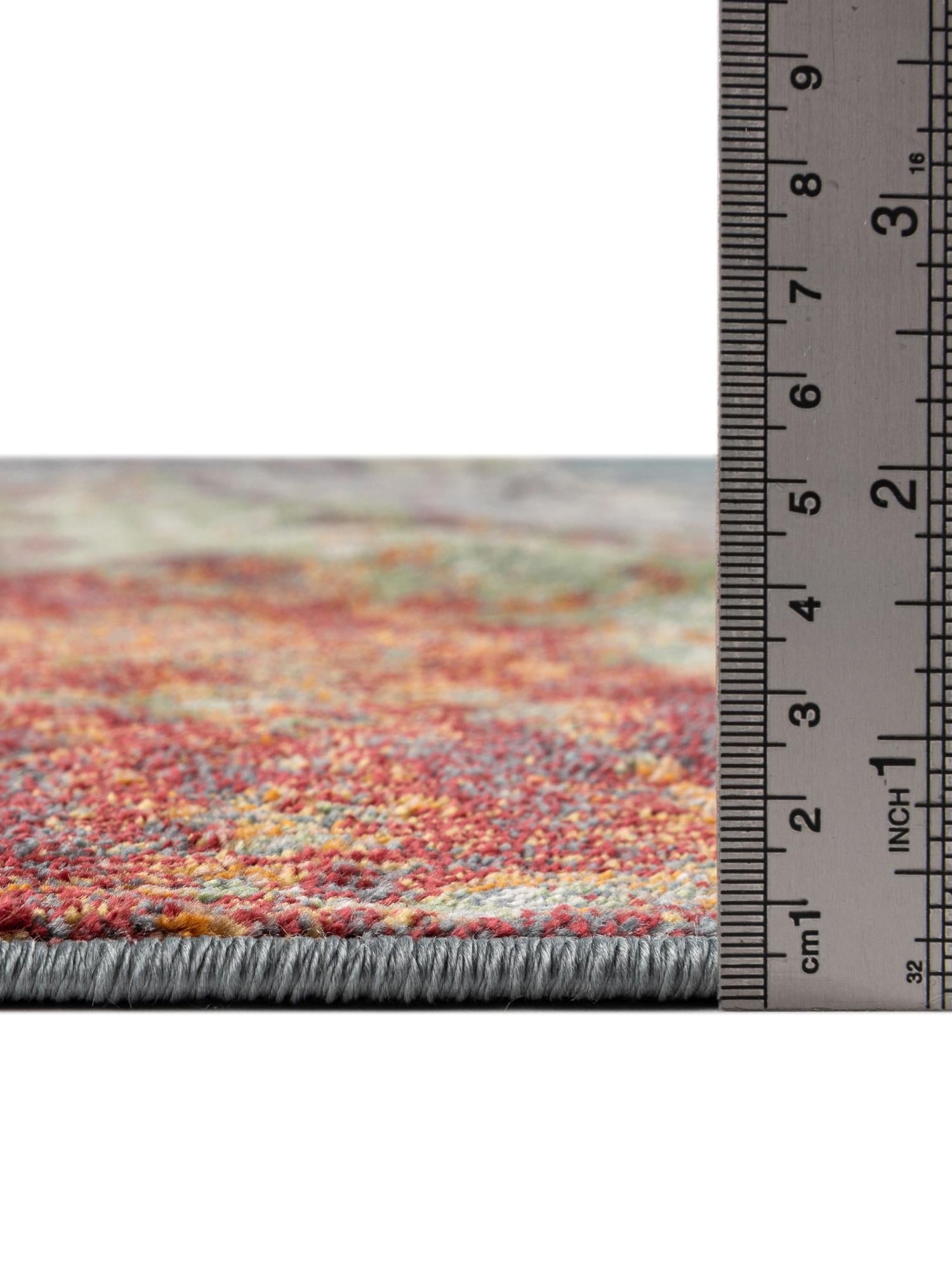 Multicolor 3' 3 x 3' 3 Paragon Round Area Rug 100% Polypropylene Colorful Vivid Boho Style Modern Carpet for Unique Interiors for Sale at Rug Engine