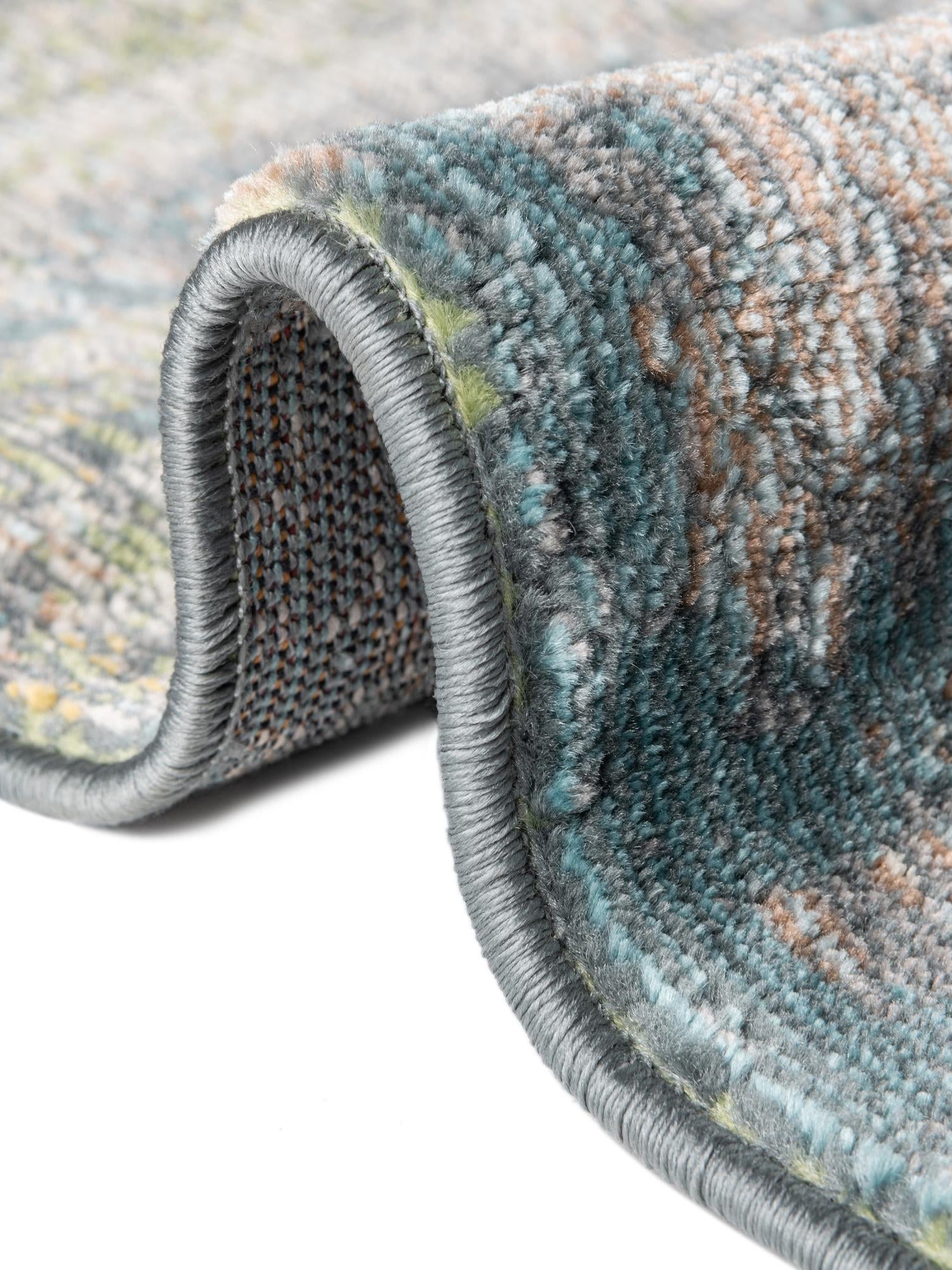 Multicolor 3' 3 x 3' 3 Paragon Round Area Rug 100% Polypropylene Colorful Vivid Boho Style Modern Carpet for Unique Interiors for Sale at Rug Engine