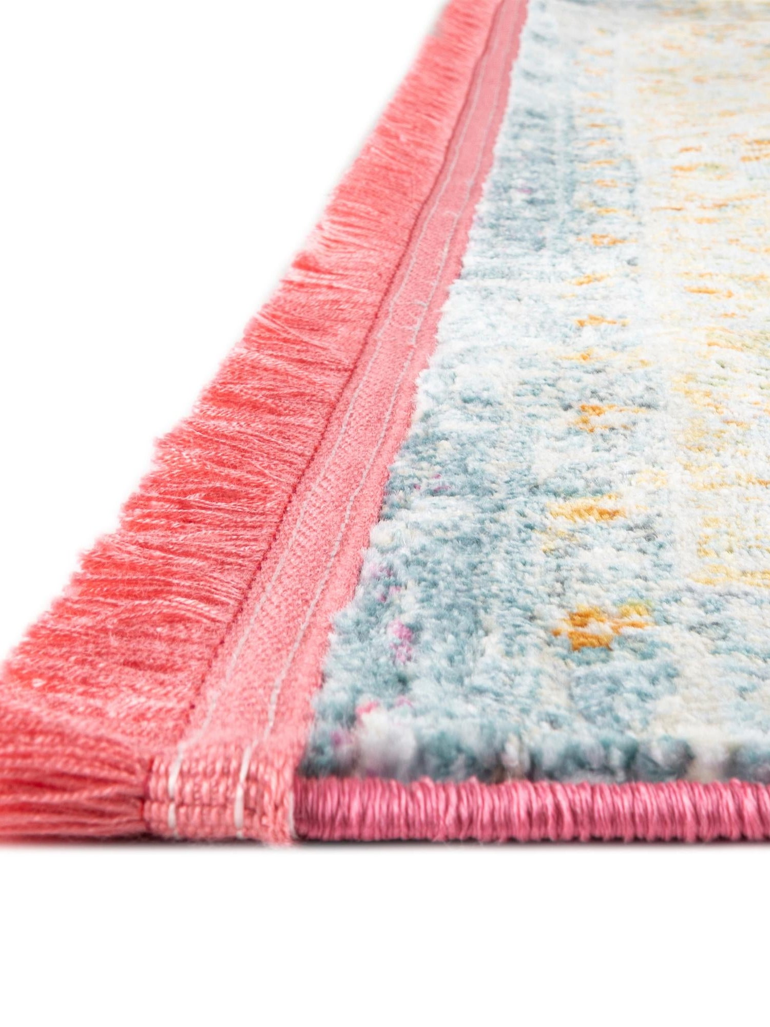 Pink 10' x 14' Paragon Rectangle Area Rug 100% Polypropylene Colorful Vivid Boho Style Modern Carpet for Unique Interiors for Sale at Rug Engine