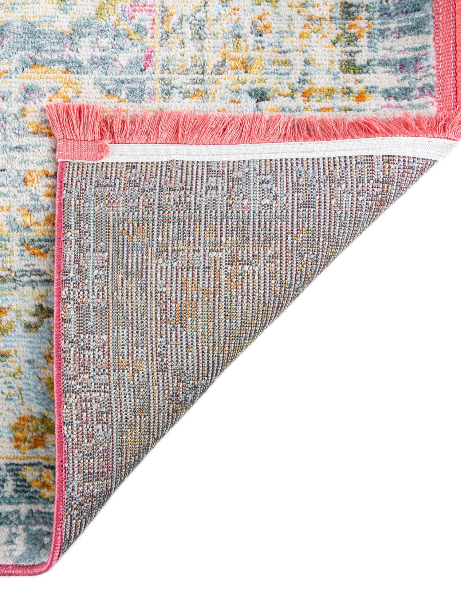 Pink 10' x 13' 1 Paragon Rectangle Area Rug 100% Polypropylene Colorful Vivid Boho Style Modern Carpet for Unique Interiors for Sale at Rug Engine
