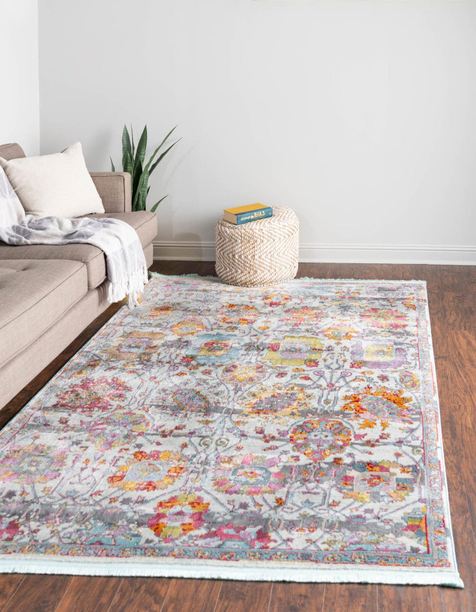 Multicolor 5' 5 x 8' Paragon Rectangle Area Rug 100% Polypropylene Col ...