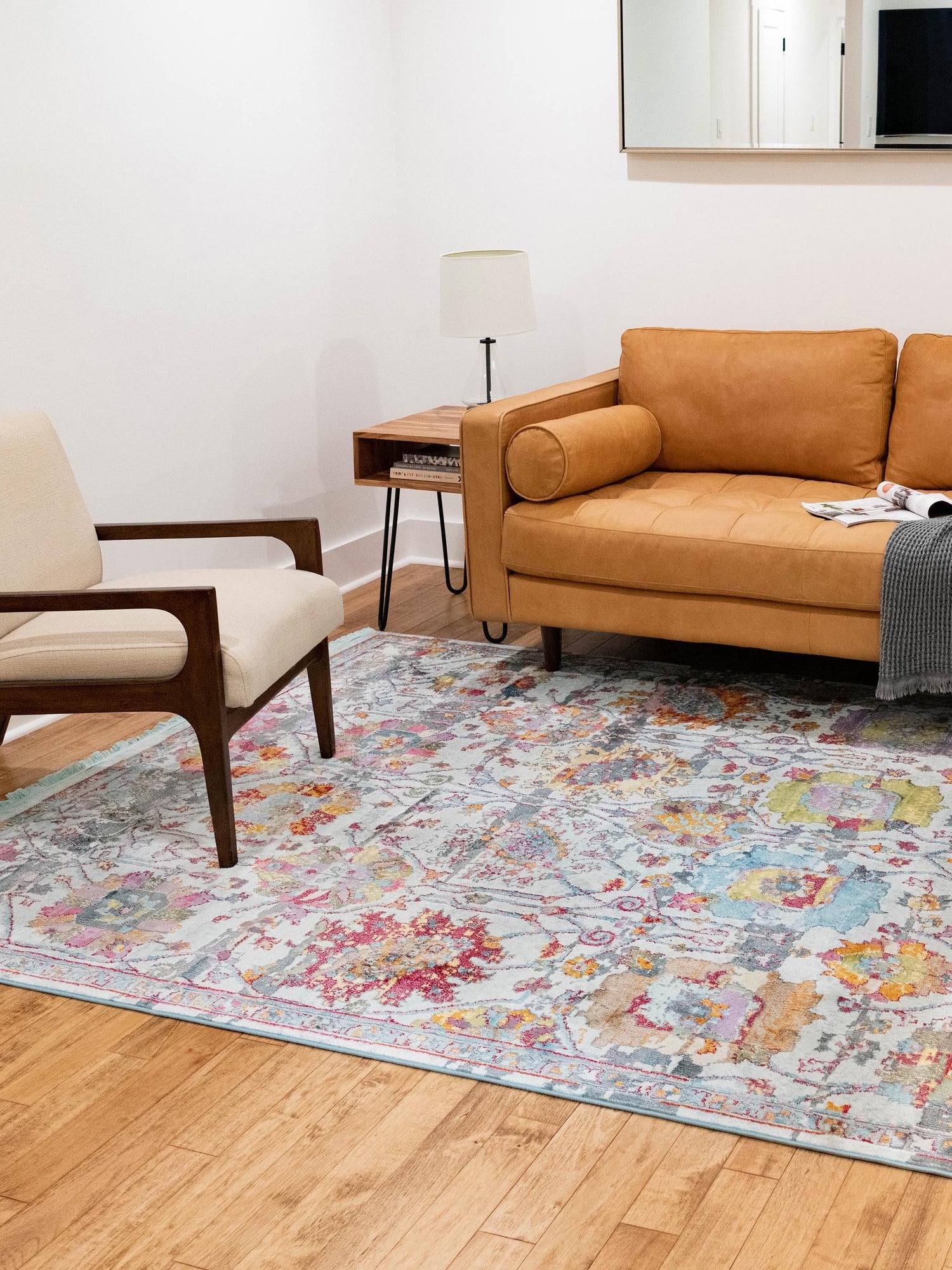 Multicolor 2' 2 x 3' Paragon Rectangle Area Rug 100% Polypropylene Colorful Vivid Boho Style Modern Carpet for Unique Interiors for Sale at Rug Engine