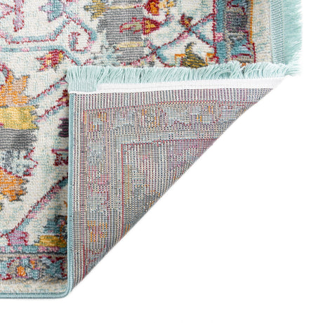 Multicolor 8' 2 x 10' Paragon Rectangle Area Rug 100% Polypropylene Colorful Vivid Boho Style Modern Carpet for Unique Interiors for Sale at Rug Engine