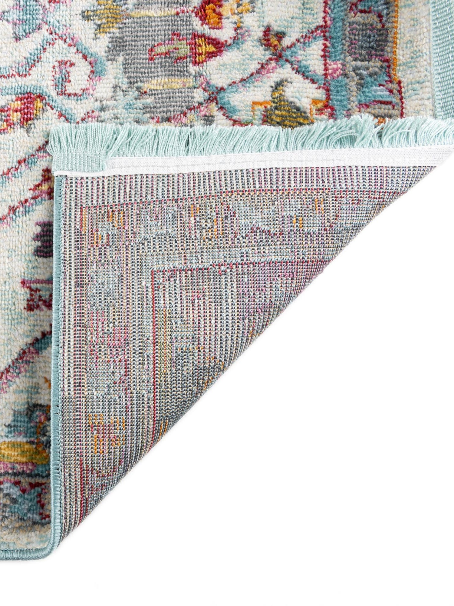 Multicolor 5' 5 x 5' 5 Paragon Square Area Rug 100% Polypropylene Colorful Vivid Boho Style Modern Carpet for Unique Interiors for Sale at Rug Engine