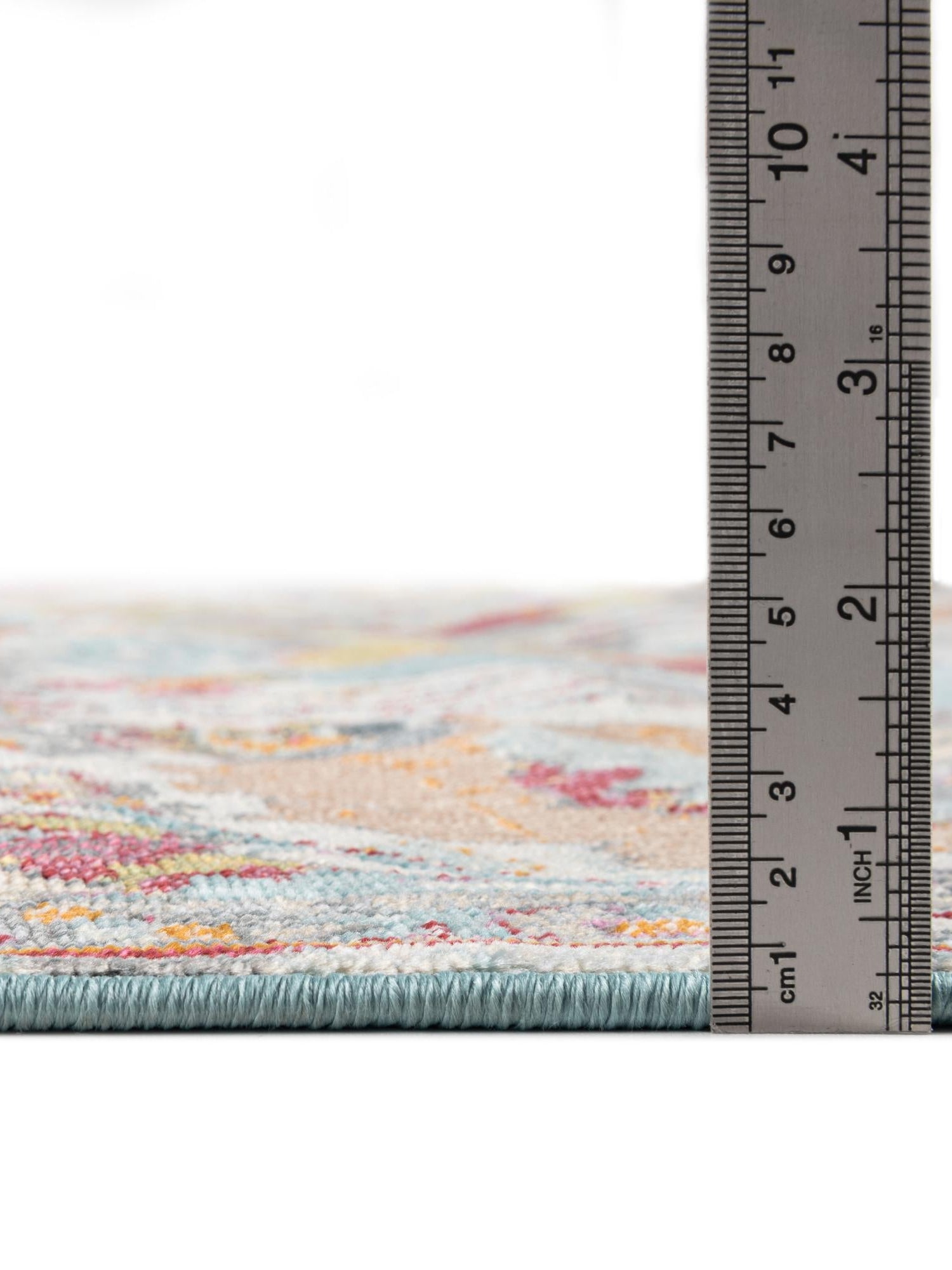 Multicolor 4' x 4' Paragon Octagon Area Rug 100% Polypropylene Colorful Vivid Boho Style Modern Carpet for Unique Interiors for Sale at Rug Engine