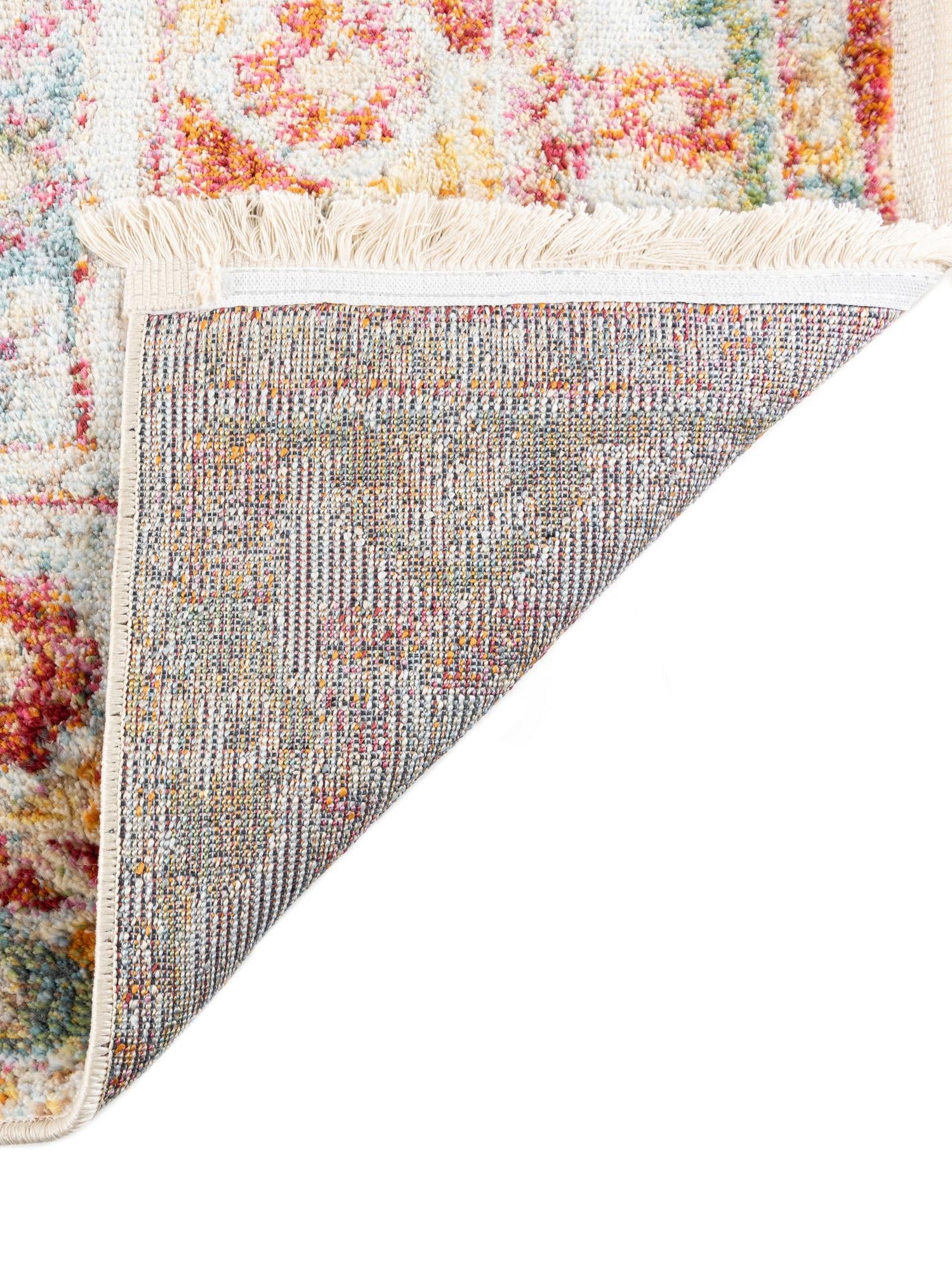 Salmon 10' x 13' 1 Paragon Rectangle Area Rug 100% Polypropylene Colorful Vivid Boho Style Modern Carpet for Unique Interiors for Sale at Rug Engine