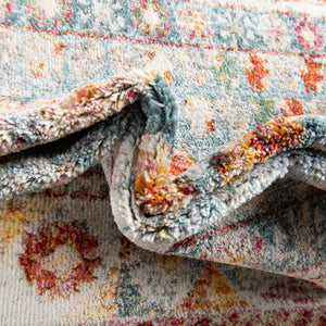 Salmon 2' 2 x 6' Paragon Runner Area Rug 100% Polypropylene Colorful Vivid Boho Style Modern Carpet for Unique Interiors for Sale at Rug Engine