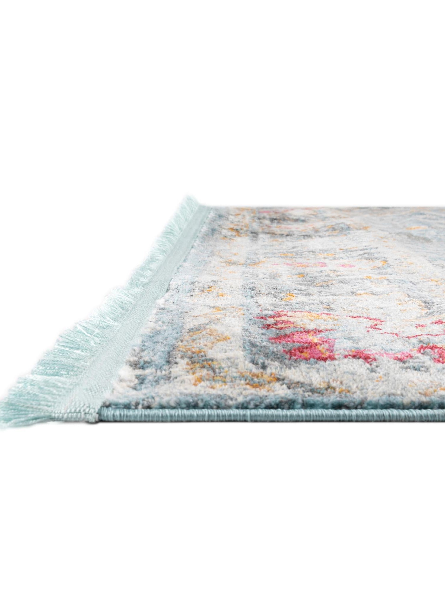 Blue 2' 2 x 8' Paragon Runner Area Rug 100% Polypropylene Colorful Vivid Boho Style Modern Carpet for Unique Interiors for Sale at Rug Engine