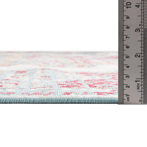 Cream 3' 3 x 3' 3 Paragon Round Area Rug 100% Polypropylene Colorful Vivid Boho Style Modern Carpet for Unique Interiors for Sale at Rug Engine