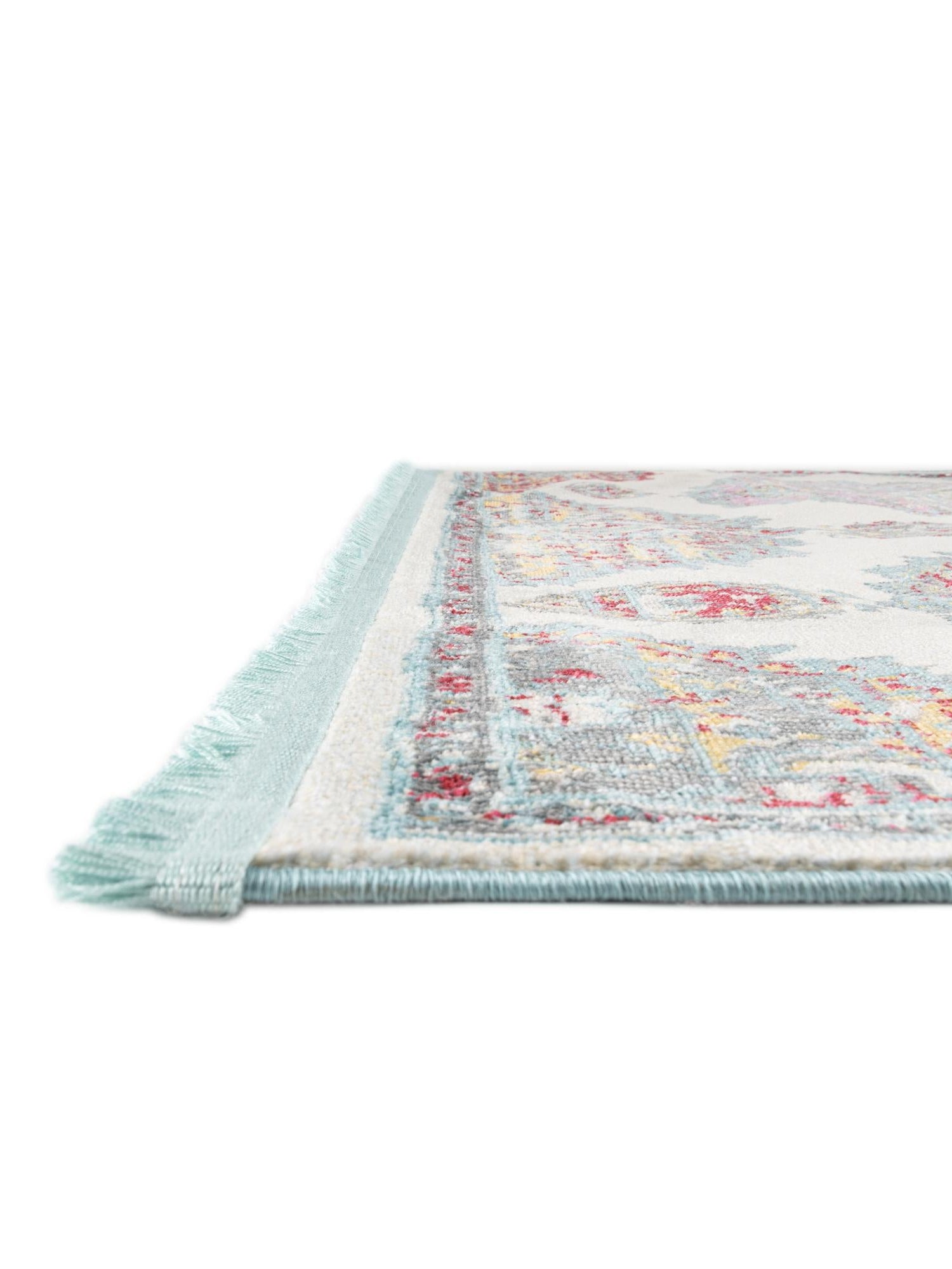 Cream 8' 2 x 8' 2 Paragon Square Area Rug 100% Polypropylene Colorful Vivid Boho Style Modern Carpet for Unique Interiors for Sale at Rug Engine