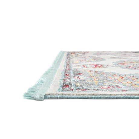 Cream 2' 2 x 8' Paragon Runner Area Rug 100% Polypropylene Colorful Vivid Boho Style Modern Carpet for Unique Interiors for Sale at Rug Engine