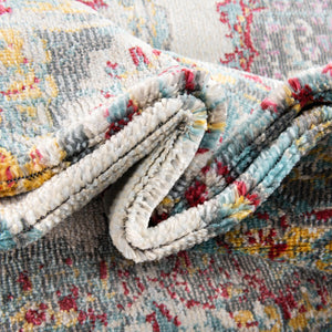 Cream 2' 7 x 12' Paragon Runner Area Rug 100% Polypropylene Colorful Vivid Boho Style Modern Carpet for Unique Interiors for Sale at Rug Engine