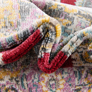 Red 3' 3 x 5' 3 Paragon Oval Area Rug 100% Polypropylene Colorful Vivid Boho Style Modern Carpet for Unique Interiors for Sale at Rug Engine