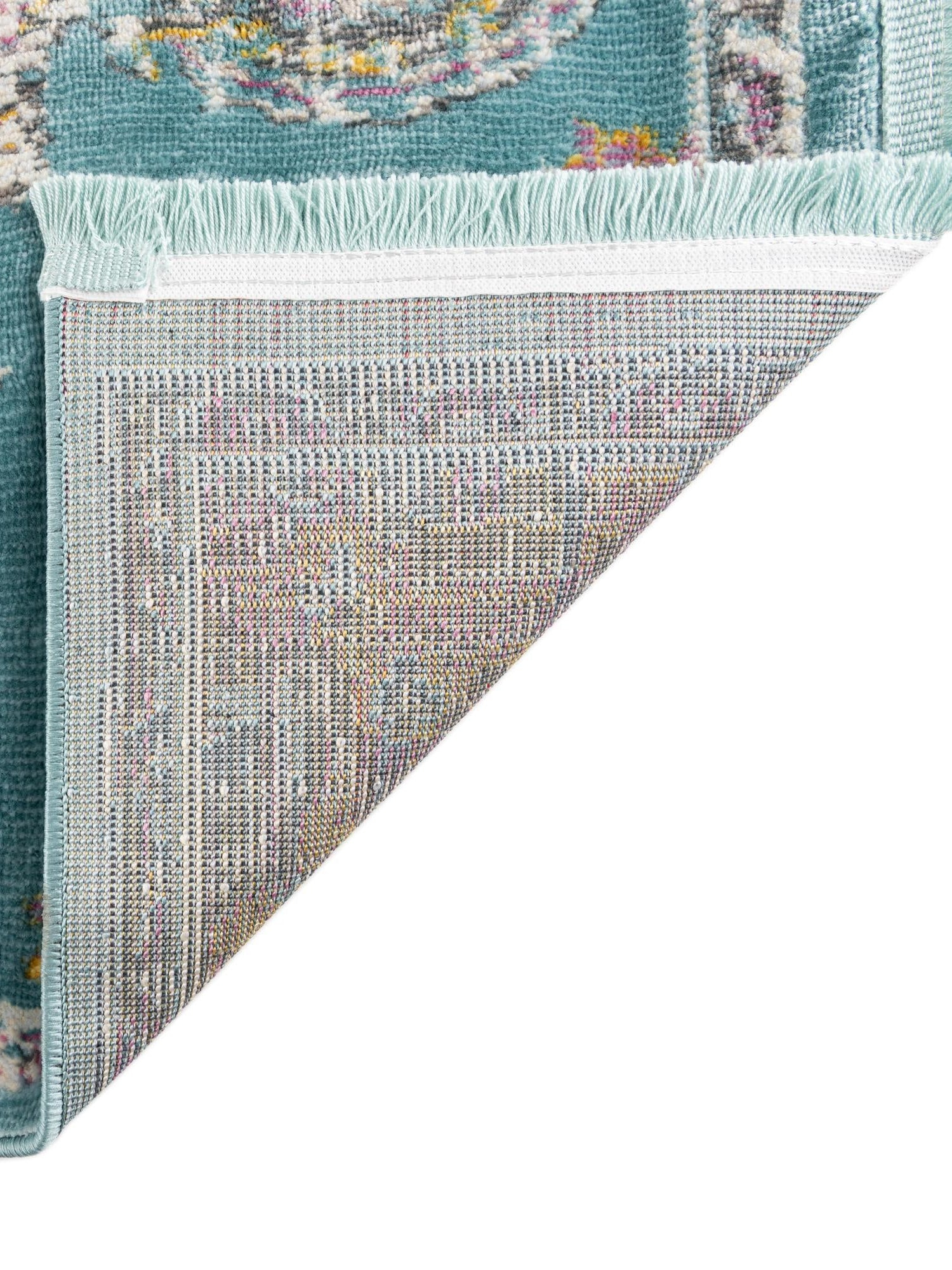 Blue 2' 2 x 3' Paragon Rectangle Area Rug 100% Polypropylene Colorful Vivid Boho Style Modern Carpet for Unique Interiors for Sale at Rug Engine