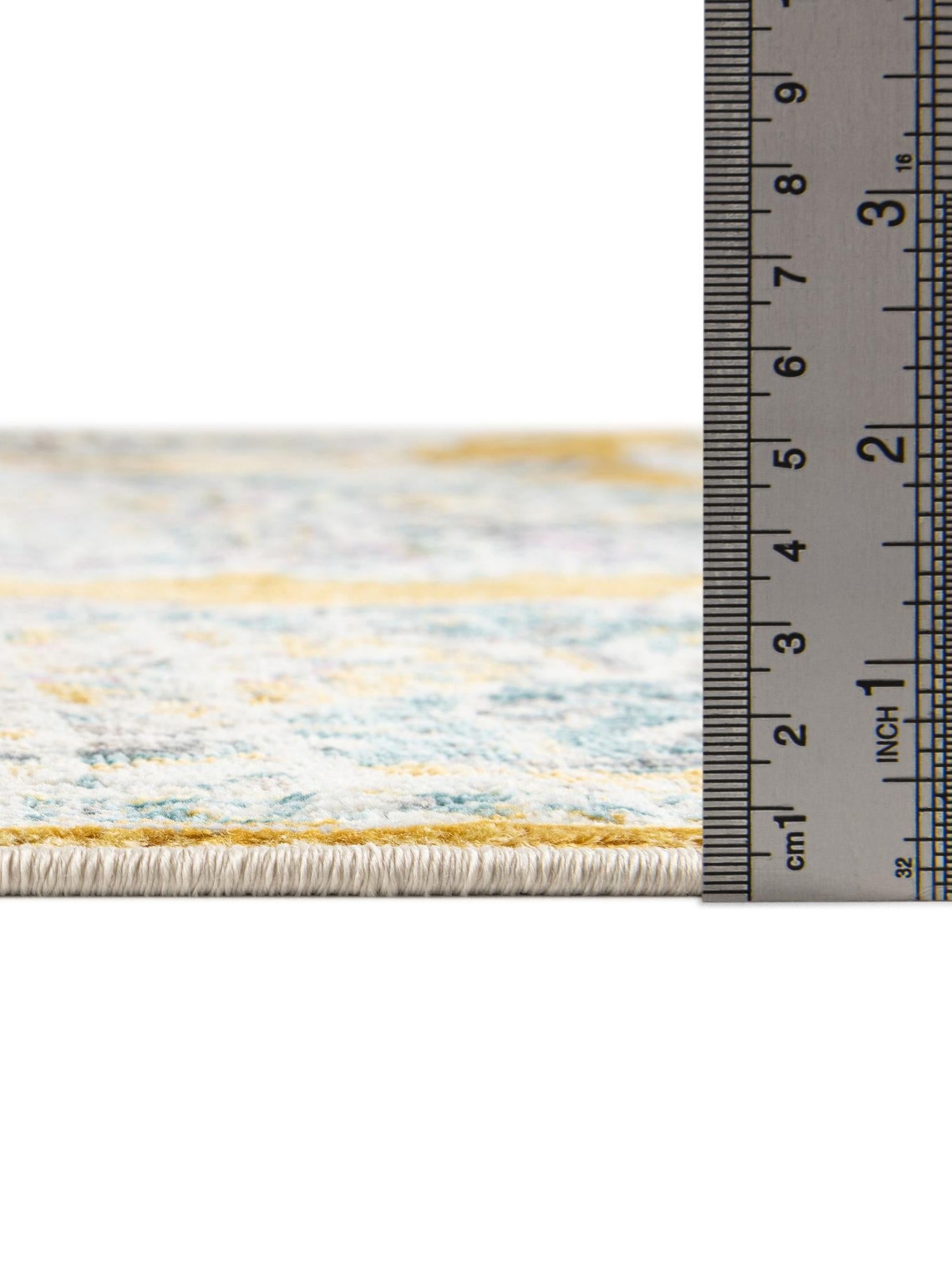 Yellow 2' 2 x 3' Paragon Rectangle Area Rug 100% Polypropylene Colorful Vivid Boho Style Modern Carpet for Unique Interiors for Sale at Rug Engine