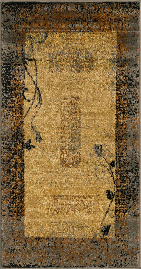 Beige 2' x 4' 1 Barista Runner Area Rug 100% Polypropylene Abstract Modern Geometric Carpet for Living Room Dining Office Dorm Room Decor for Sale at Rug Engine