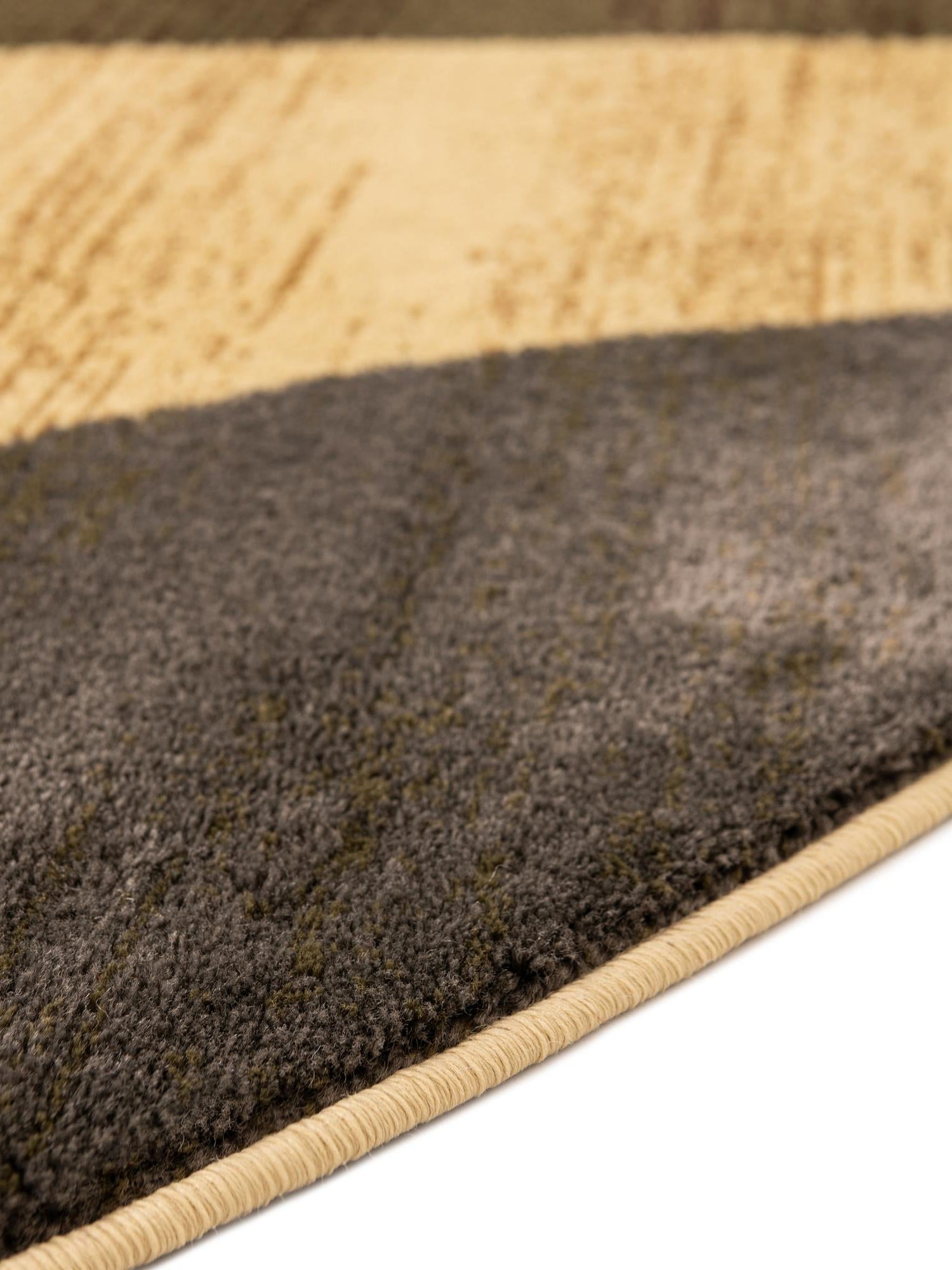 Beige 5' 3 x 8' Barista Oval Area Rug 100% Polypropylene Abstract Modern Geometric Carpet for Living Room Dining Office Dorm Room Decor for Sale at Rug Engine