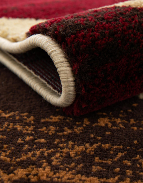 Beige 10' x 10' Barista Square Area Rug 100% Polypropylene Abstract Modern Geometric Carpet for Living Room Dining Office Dorm Room Decor for Sale at Rug Engine