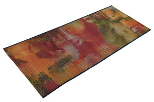 Multicolor 2' x 5' Outdoor Modern Runner Area Rug Weather Resistant for Patio, Deck, Terrace, Balcony, Porch 100% Polypropylene Modern Outside Carpet for Sale at Rug Engine