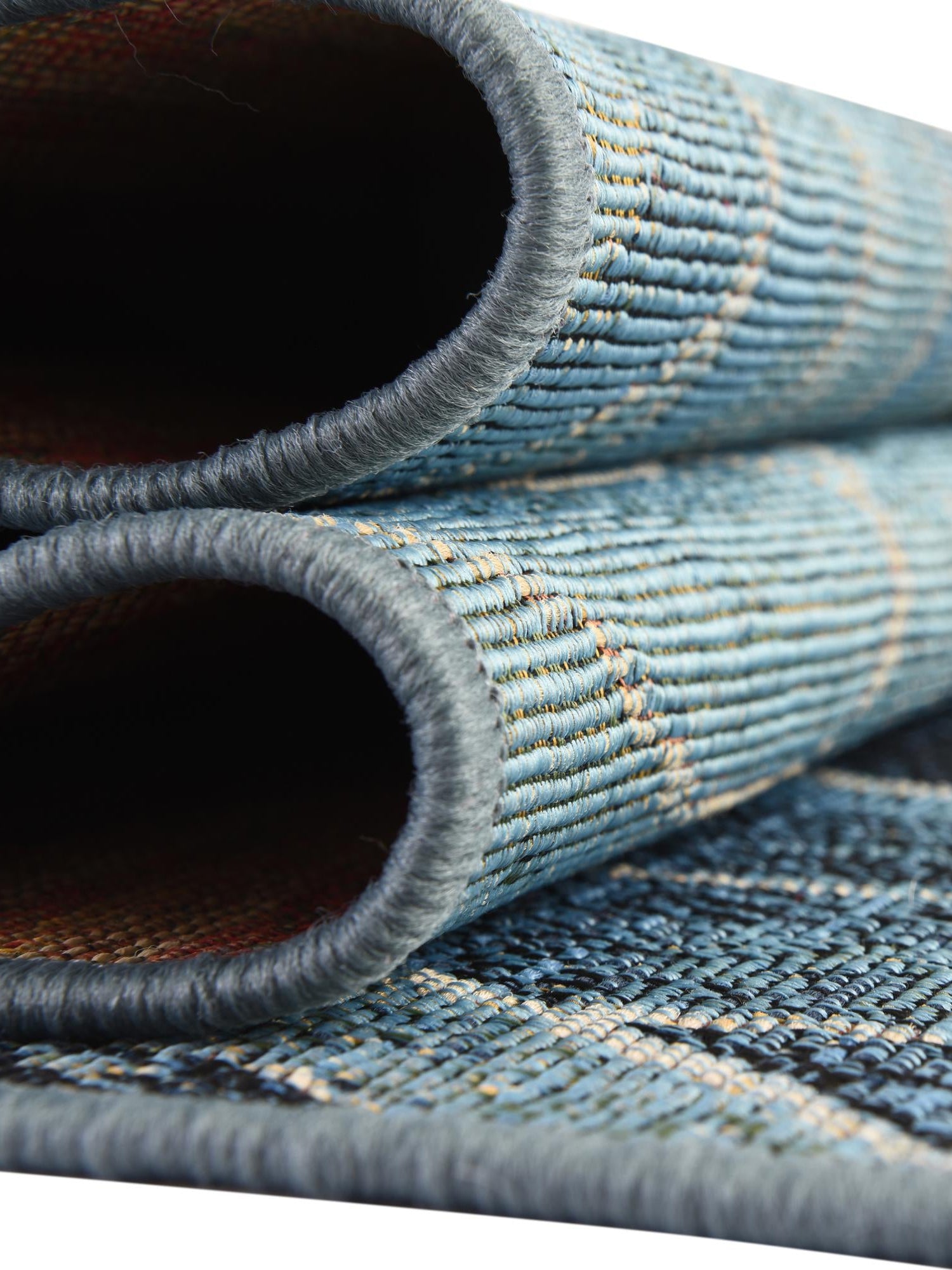Multicolor 2' x 5' Outdoor Modern Runner Area Rug Weather Resistant for Patio, Deck, Terrace, Balcony, Porch 100% Polypropylene Modern Outside Carpet for Sale at Rug Engine