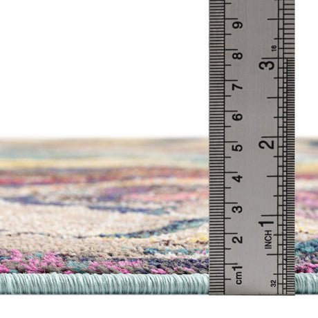 Multicolor 2' 7 x 12' Haerfest Runner Area Rug Abstract Super Colorful Modern Vivid Carpet for Unique Interior Design Room Decorating for Sale at Rug Engine