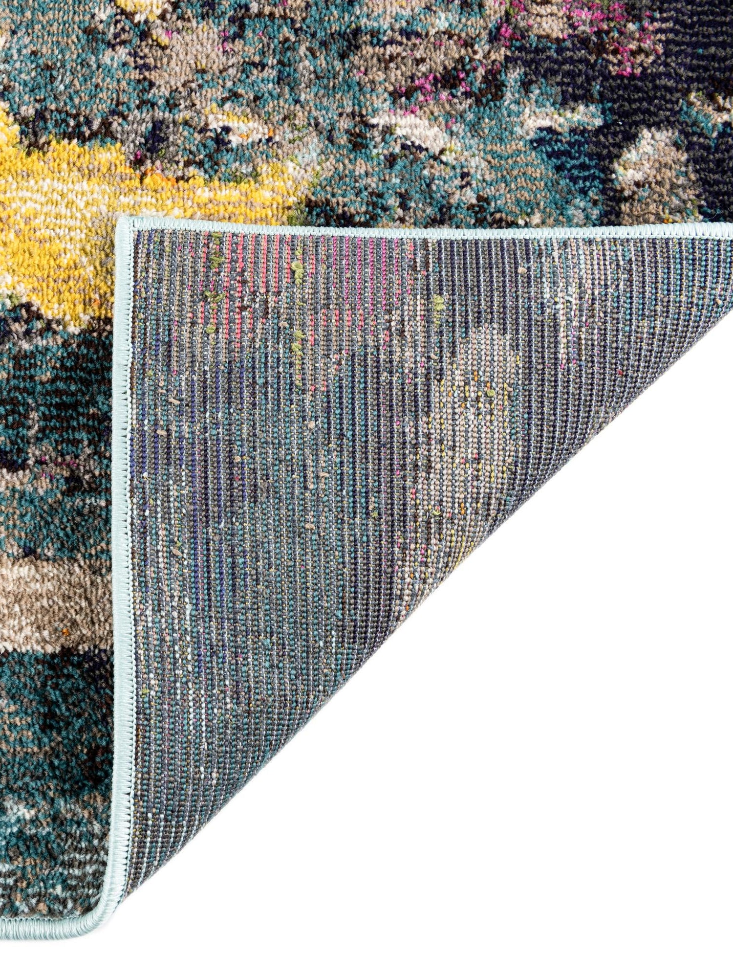Multicolor 2' x 4' Haerfest Runner Area Rug Abstract Super Colorful Modern Vivid Carpet for Unique Interior Design Room Decorating for Sale at Rug Engine