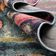 Multicolor 2' x 6' Haerfest Runner Area Rug Abstract Super Colorful Modern Vivid Carpet for Unique Interior Design Room Decorating for Sale at Rug Engine