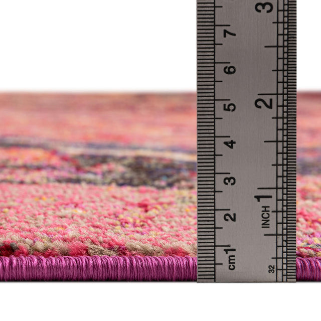 Multicolor 7' 10 x 10' Haerfest Rectangle Area Rug Abstract Super Colorful Modern Vivid Carpet for Unique Interior Design Room Decorating for Sale at Rug Engine