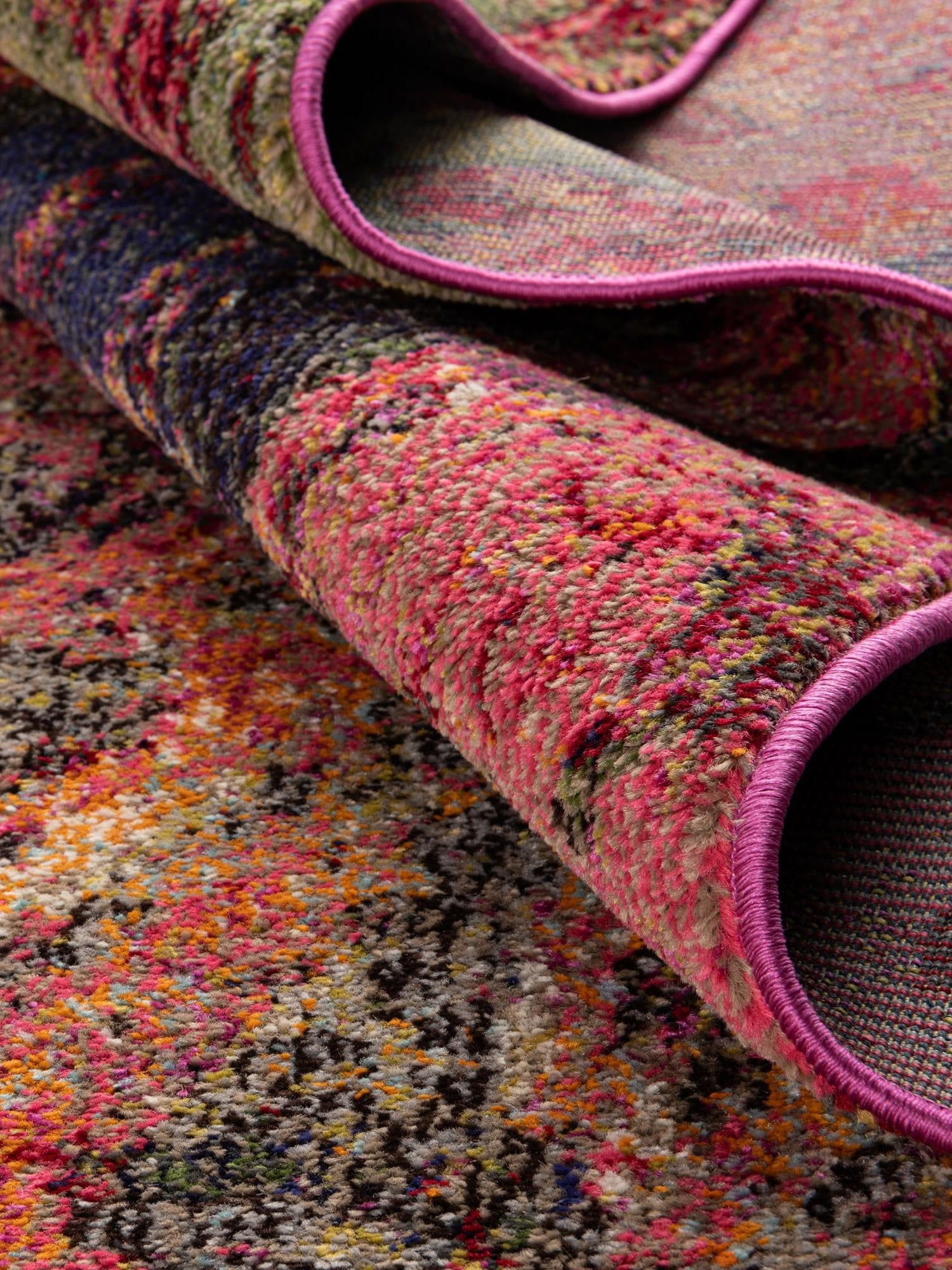 Multicolor 7' 10 x 10' Haerfest Rectangle Area Rug Abstract Super Colorful Modern Vivid Carpet for Unique Interior Design Room Decorating for Sale at Rug Engine