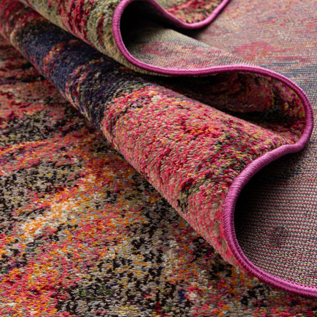 Multicolor 4' x 6' Haerfest Rectangle Area Rug Abstract Super Colorful Modern Vivid Carpet for Unique Interior Design Room Decorating for Sale at Rug Engine