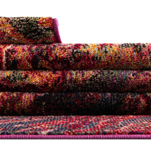 Multicolor 9' x 12' Haerfest Rectangle Area Rug Abstract Super Colorful Modern Vivid Carpet for Unique Interior Design Room Decorating for Sale at Rug Engine