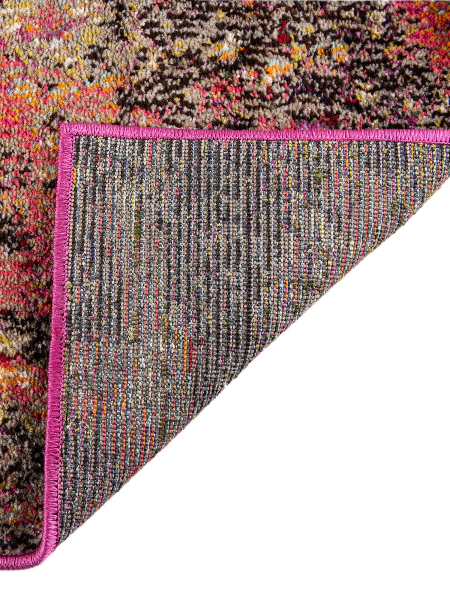 Multicolor 2' x 6' Haerfest Runner Area Rug Abstract Super Colorful Modern Vivid Carpet for Unique Interior Design Room Decorating for Sale at Rug Engine
