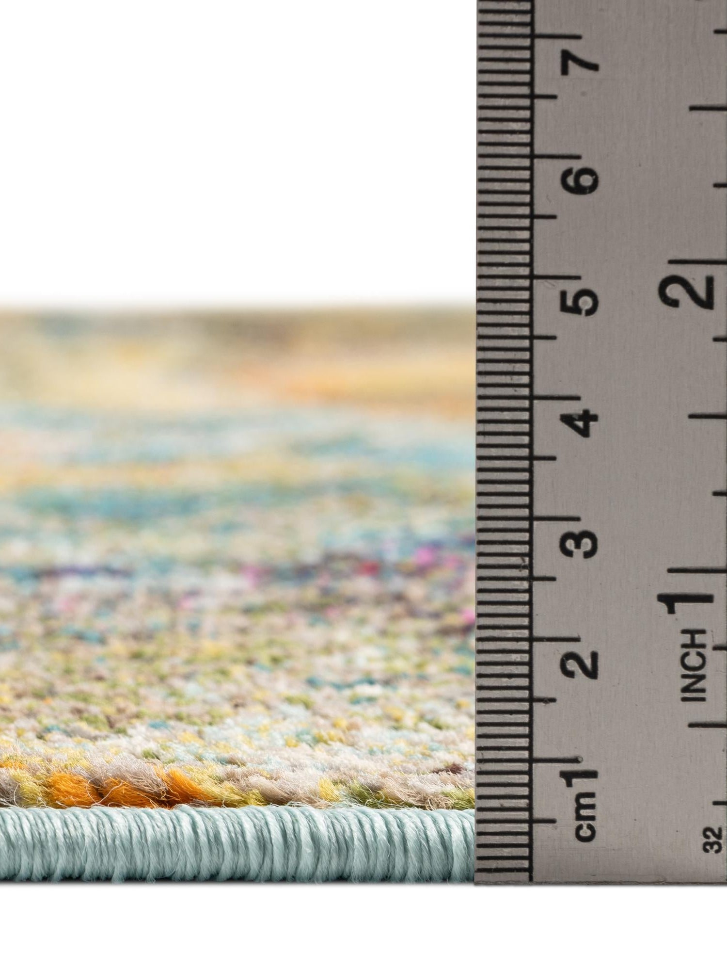 Multicolor 7' 10 x 7' 10 Haerfest Round Area Rug Abstract Super Colorful Modern Vivid Carpet for Unique Interior Design Room Decorating for Sale at Rug Engine