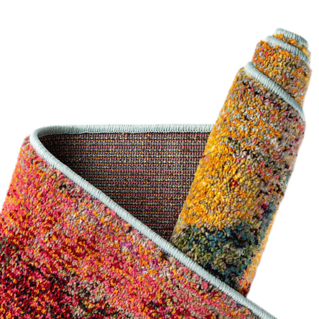 Multicolor 2' x 4' Haerfest Runner Area Rug Abstract Super Colorful Modern Vivid Carpet for Unique Interior Design Room Decorating for Sale at Rug Engine