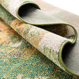 Green 2' x 4' Haerfest Runner Area Rug Abstract Super Colorful Modern Vivid Carpet for Unique Interior Design Room Decorating for Sale at Rug Engine