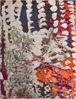 Multicolor 7' 10 x 10' Haerfest Rectangle Area Rug Abstract Super Colorful Modern Vivid Carpet for Unique Interior Design Room Decorating for Sale at Rug Engine