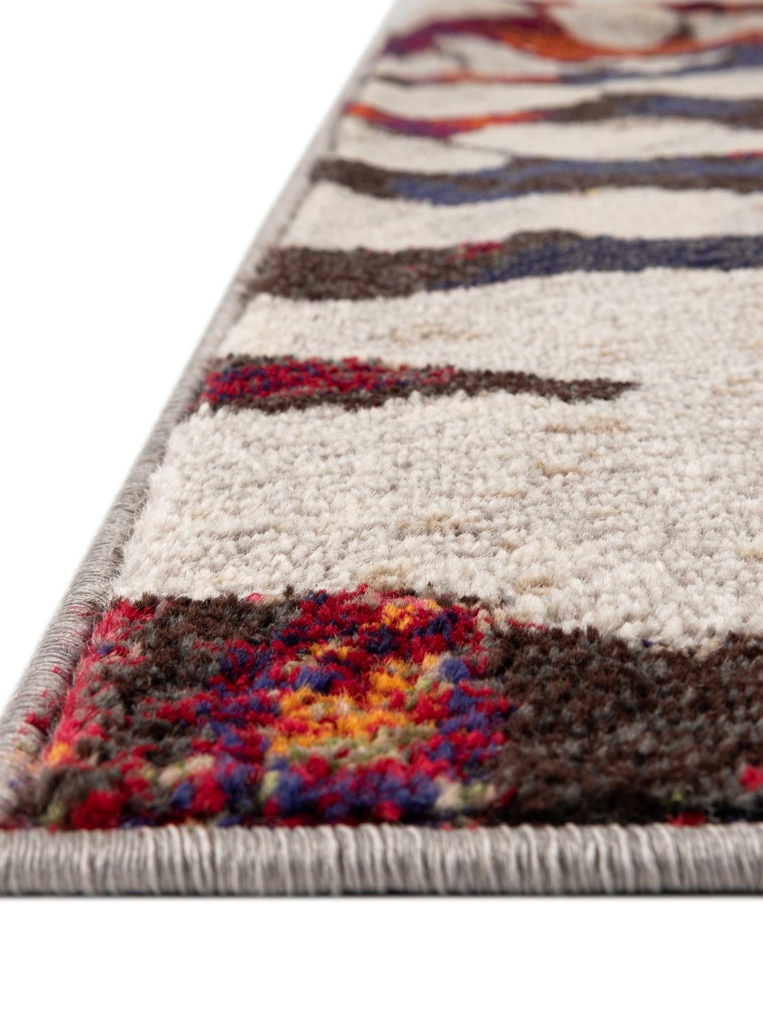 Multicolor 4' x 6' Haerfest Rectangle Area Rug Abstract Super Colorful Modern Vivid Carpet for Unique Interior Design Room Decorating for Sale at Rug Engine