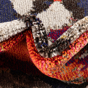Multicolor 7' 10 x 11' Haerfest Rectangle Area Rug Abstract Super Colorful Modern Vivid Carpet for Unique Interior Design Room Decorating for Sale at Rug Engine