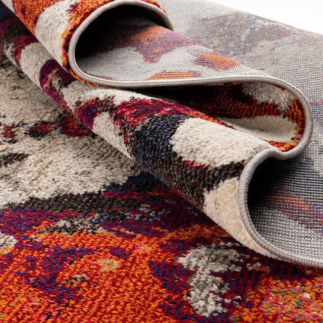 Multicolor 2' x 3' Haerfest Rectangle Area Rug Abstract Super Colorful Modern Vivid Carpet for Unique Interior Design Room Decorating for Sale at Rug Engine