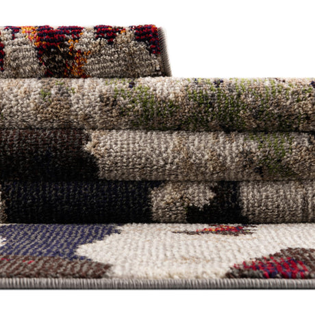 Multicolor 7' 10 x 10' Haerfest Rectangle Area Rug Abstract Super Colorful Modern Vivid Carpet for Unique Interior Design Room Decorating for Sale at Rug Engine