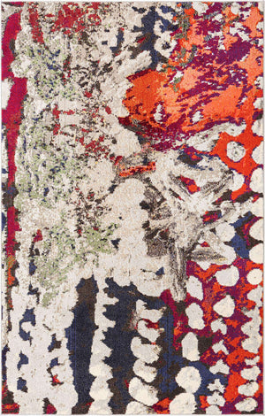 Multicolor 5' 3 x 8' Haerfest Rectangle Area Rug Abstract Super Colorful Modern Vivid Carpet for Unique Interior Design Room Decorating for Sale at Rug Engine