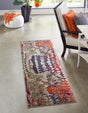 Multicolor 2' 7 x 12' Haerfest Runner Area Rug Abstract Super Colorful Modern Vivid Carpet for Unique Interior Design Room Decorating for Sale at Rug Engine
