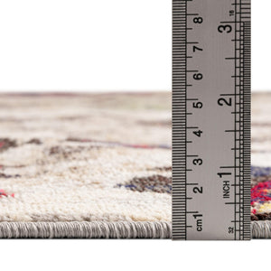 Multicolor 2' x 5' 1 Haerfest Runner Area Rug Abstract Super Colorful Modern Vivid Carpet for Unique Interior Design Room Decorating for Sale at Rug Engine