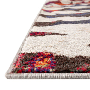 Multicolor 2' x 6' Haerfest Runner Area Rug Abstract Super Colorful Modern Vivid Carpet for Unique Interior Design Room Decorating for Sale at Rug Engine