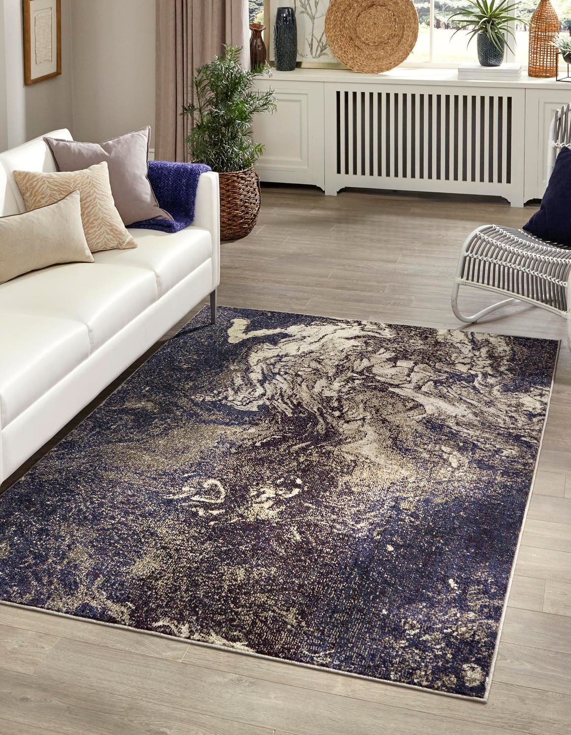 Gray 2' x 3' Haerfest Rectangle Area Rug Abstract Super Colorful Modern Vivid Carpet for Unique Interior Design Room Decorating for Sale at Rug Engine