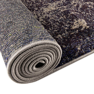 Gray 7' 10 x 7' 10 Haerfest Round Area Rug Abstract Super Colorful Modern Vivid Carpet for Unique Interior Design Room Decorating for Sale at Rug Engine