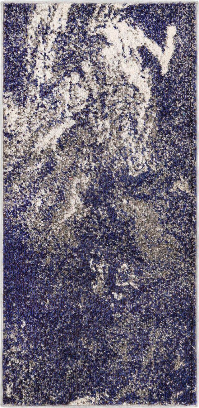 Gray 2' x 4' Haerfest Runner Area Rug Abstract Super Colorful Modern Vivid Carpet for Unique Interior Design Room Decorating for Sale at Rug Engine