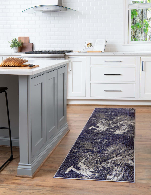 Gray 2' x 4' Haerfest Runner Area Rug Abstract Super Colorful Modern Vivid Carpet for Unique Interior Design Room Decorating for Sale at Rug Engine