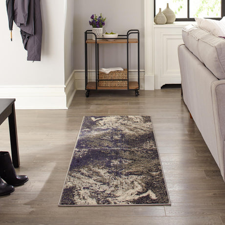 Gray 2' x 4' Haerfest Runner Area Rug Abstract Super Colorful Modern Vivid Carpet for Unique Interior Design Room Decorating for Sale at Rug Engine
