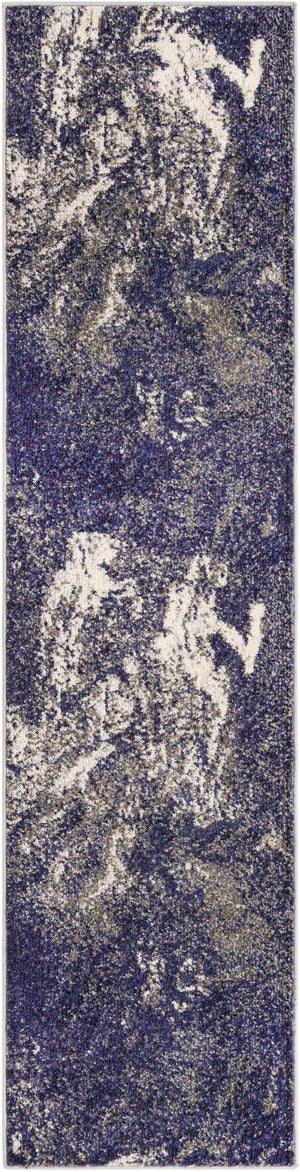 Gray 2' x 6' Haerfest Runner Area Rug Abstract Super Colorful Modern Vivid Carpet for Unique Interior Design Room Decorating for Sale at Rug Engine